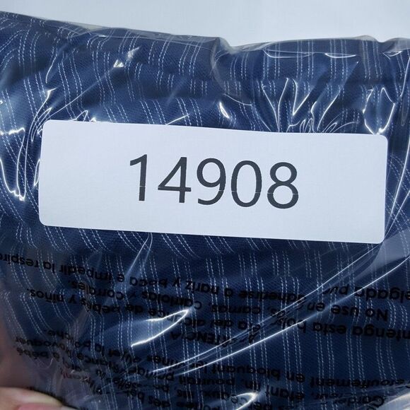 VINCE Shirt Mens XXL Blue Stripe Pullover Crew Short Sleeve Pima Cotton Tee $125 - Picture 6 of 6